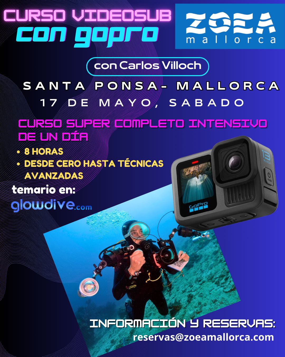curso gopro mallorca
